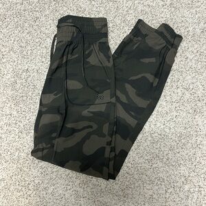 Camo Jogger Track Pants with Relaxed Fit